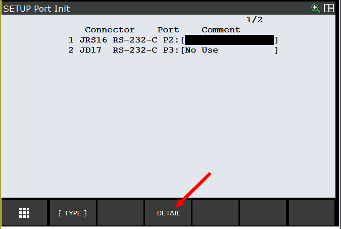 SETUP Port Init Connectors